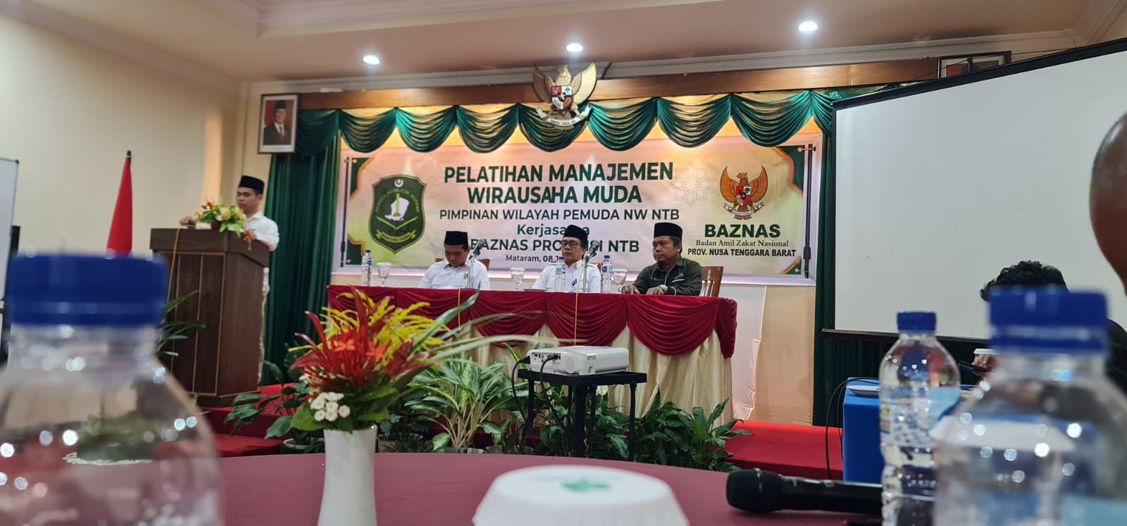 GANDENG BAZNAS NTB PW PEMUDA NW NTB GELAR PELATIHAN WIRAUSAHA MUDA