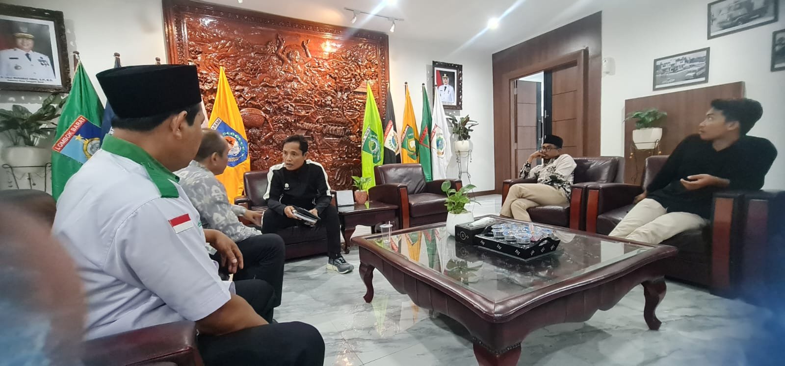 Diskusi Bersama Kadispora NTB